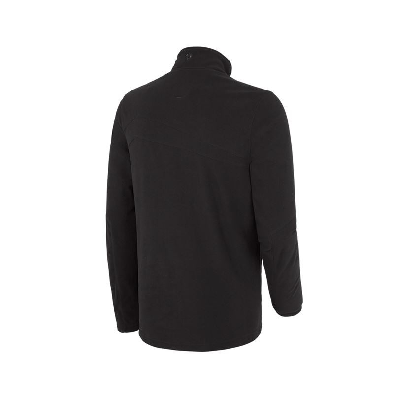 Trička, svetry & košile: Fleecový troyer e.s.motion 2020 + černá 3