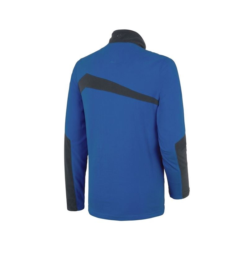 Trička, svetry & košile: Fleecový troyer e.s.motion 2020 + enciánově modrá/grafit 3
