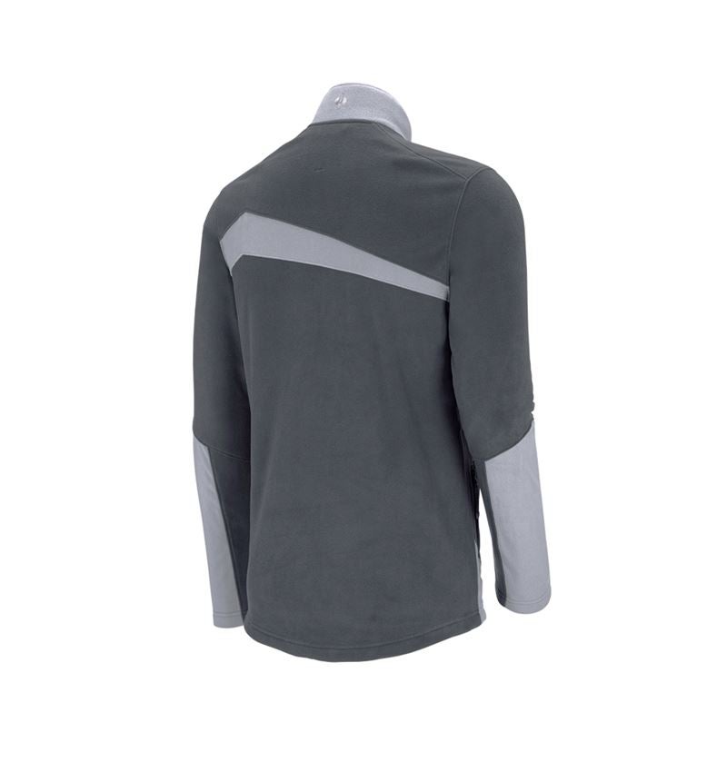 Trička, svetry & košile: Fleecový troyer e.s.motion 2020 + antracit/platinová 3
