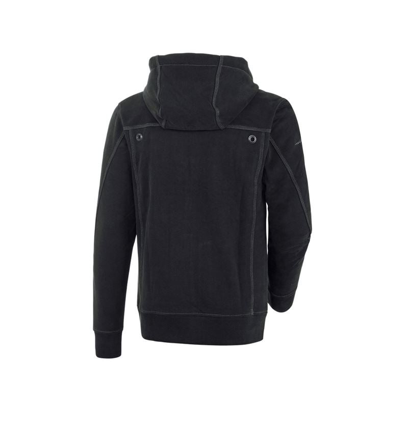 Trička, svetry & košile: Bunda s kapucí cotton e.s.roughtough + černá 5
