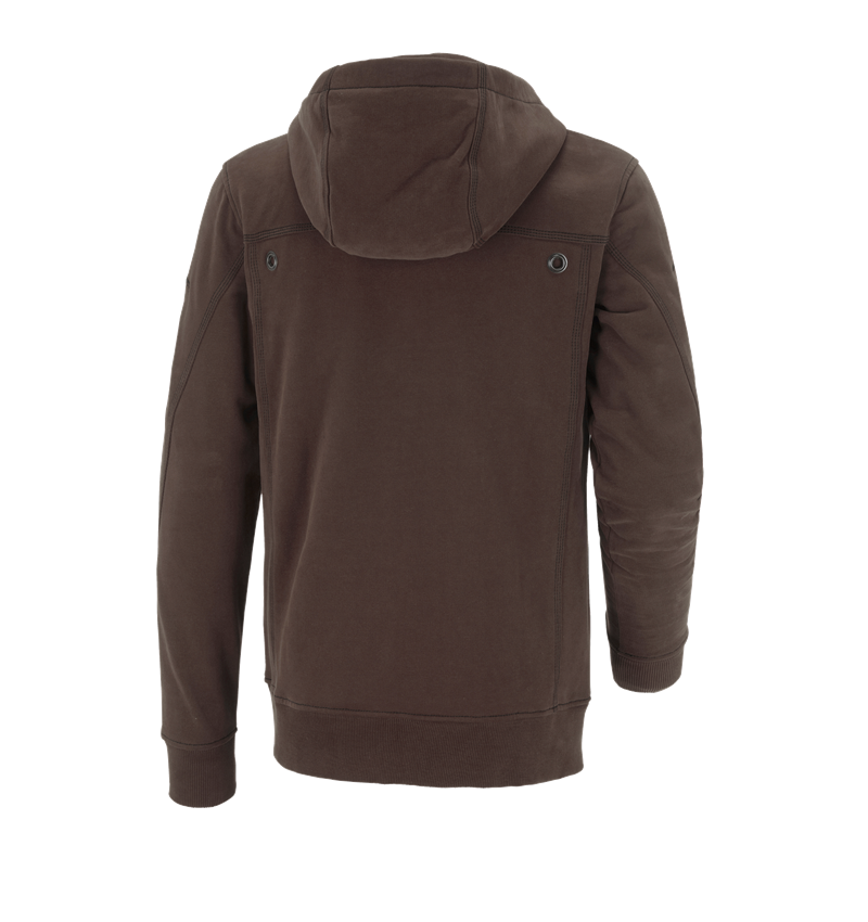 Trička, svetry & košile: Bunda s kapucí cotton e.s.roughtough + kůra 3
