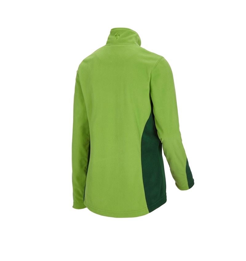 Trička | Svetry | Košile: Fleecový troyer e.s.motion 2020, dámská + zelená/mořská zelená 3