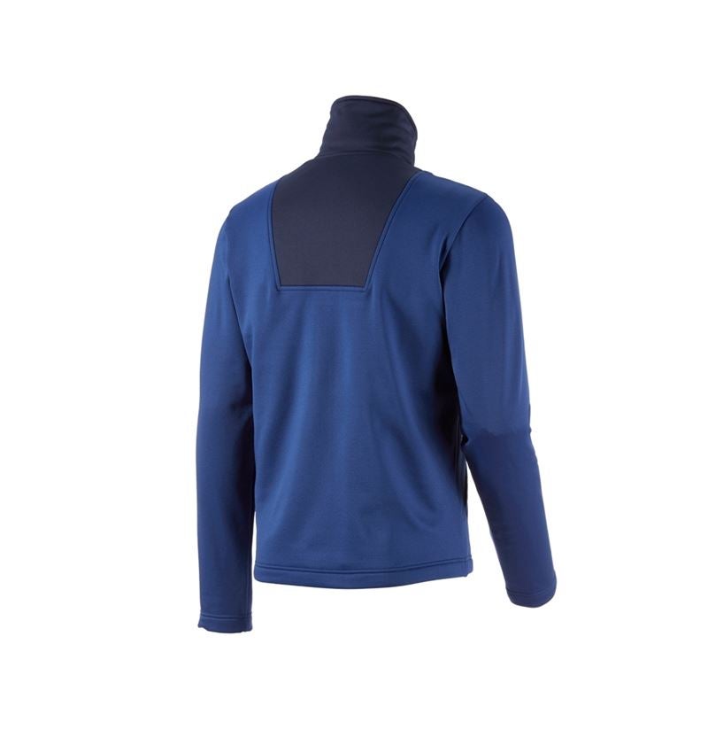 Trička, svetry & košile: Funkční-Troyer thermo stretch e.s.concrete + alkalická modrá/hlubinněmodrá 4