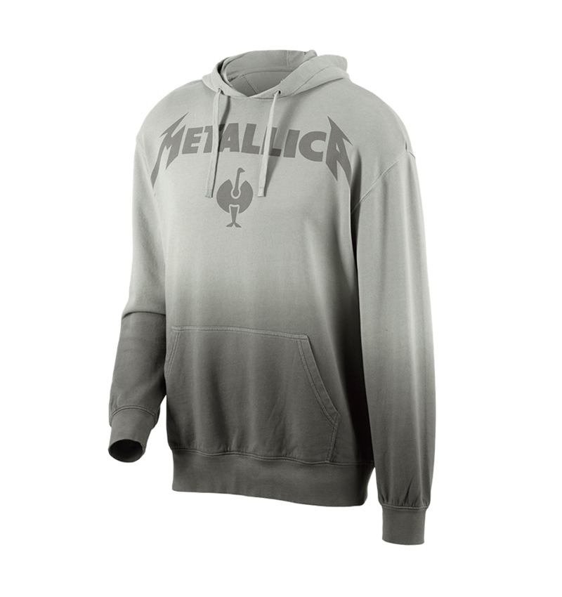 Trička, svetry & košile: Metallica cotton hoodie, men + magnetická šedá/granitová 3