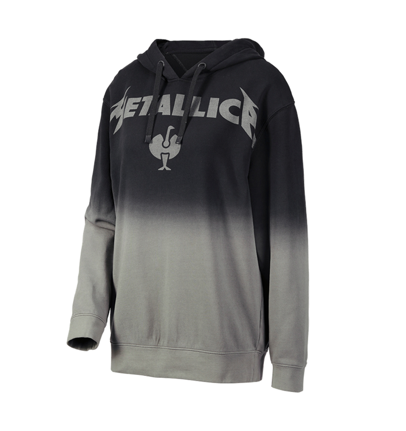 Témata: Metallica cotton hoodie, ladies + černá/granitová 3