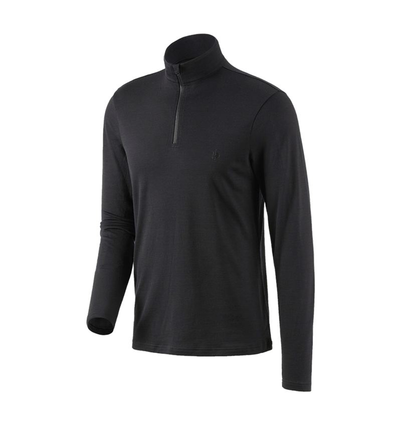 Trička, svetry & košile: Troyer Merino e.s.trail + černá 3