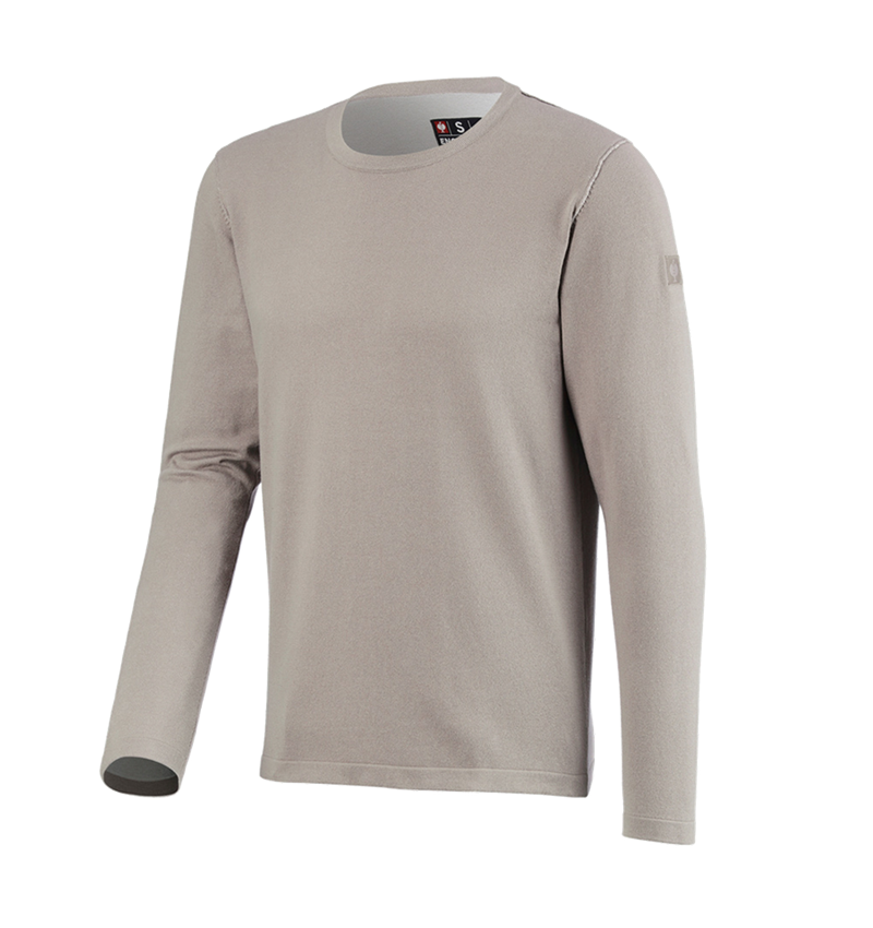 Trička, svetry & košile: Pletený svetr e.s.iconic + delfíní šedá 7