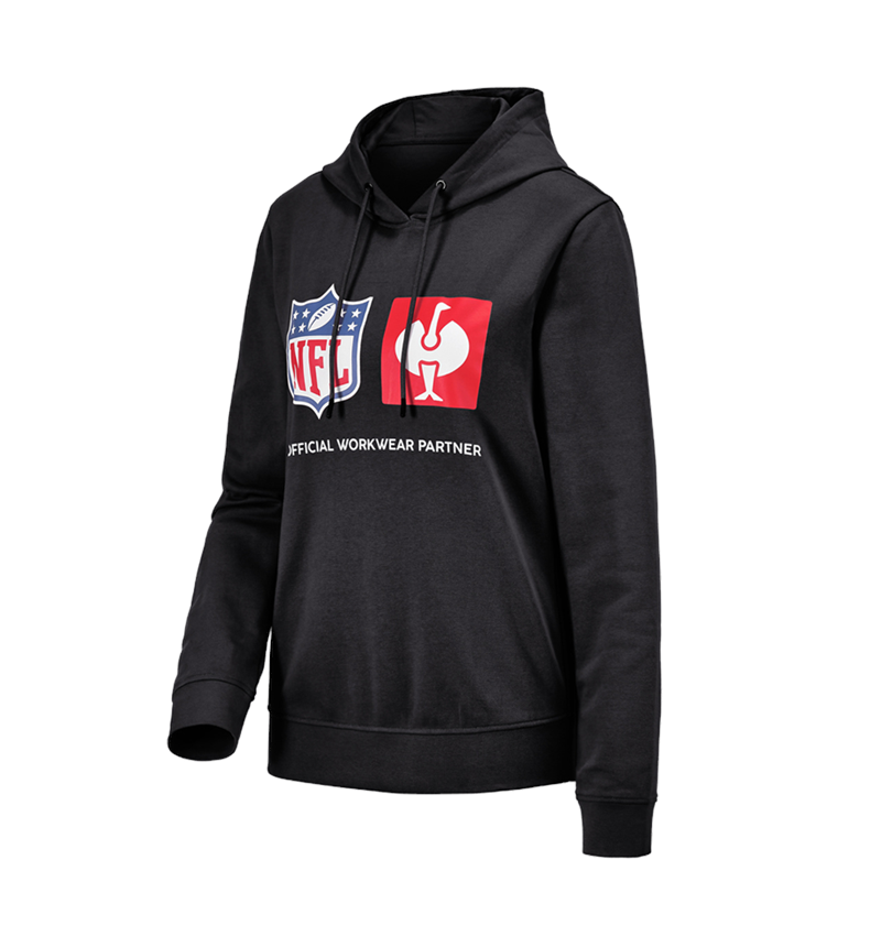 Trička | Svetry | Košile: NFL Hoodie cotton, ladies + černá 2