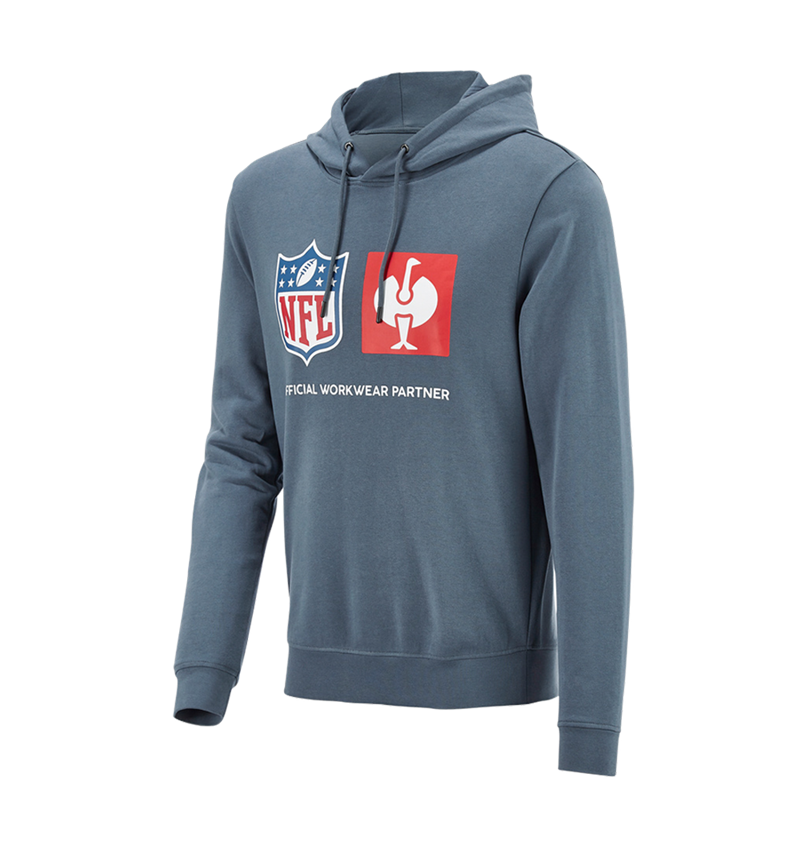 Trička, svetry & košile: NFL Hoodie cotton + oxidově modrá 5