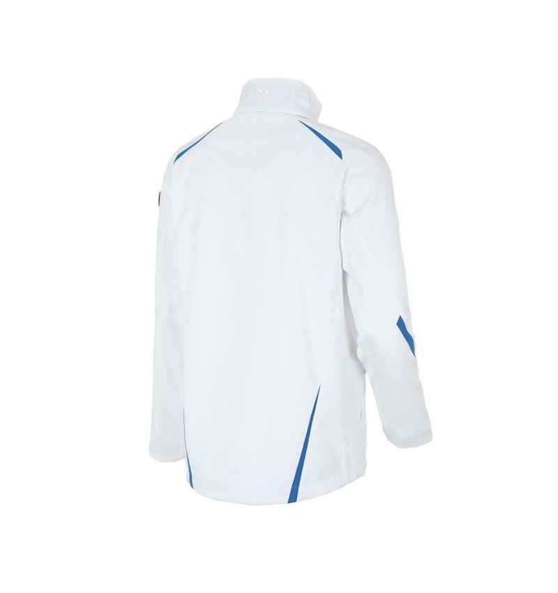 Pracovní bundy: Softshellová bunda e.s.motion 2020 + bílá/enciánově modrá 3