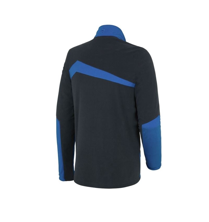 Chlad: Fleecová bunda e.s.motion 2020 + grafit/enciánově modrá 2