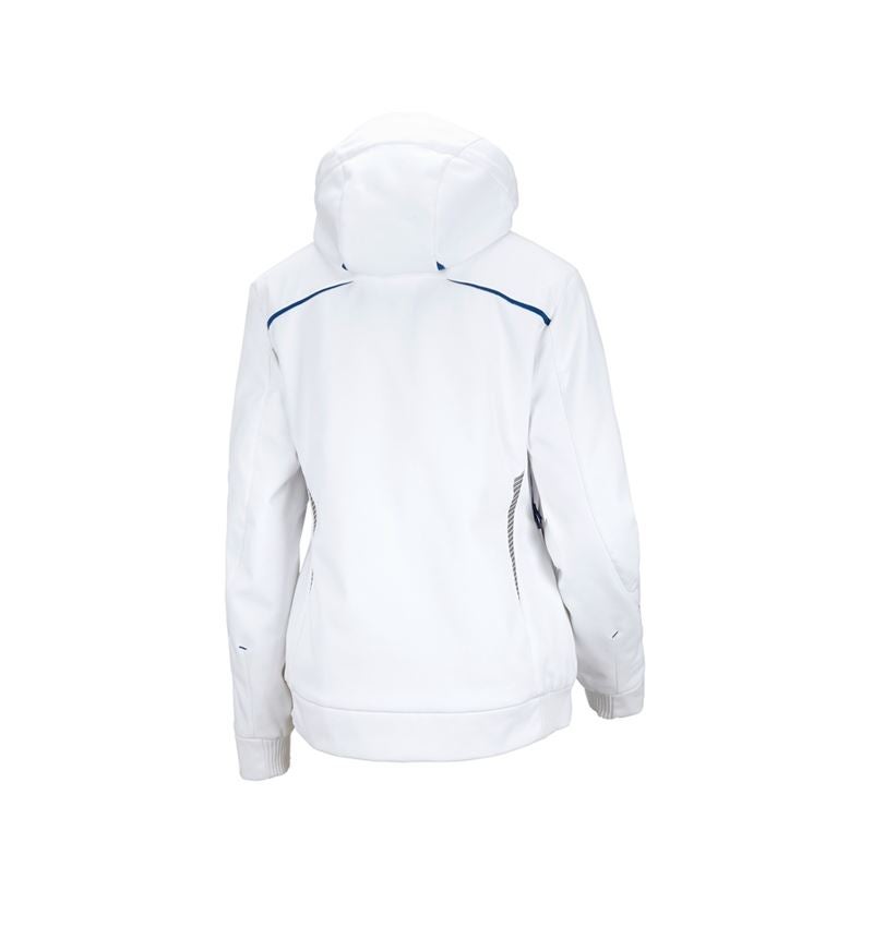 Témata: Zimní softshellová bunda e.s.motion 2020, dámská + bílá/enciánově modrá 4