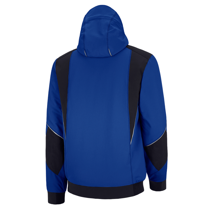 Truhlář / Stolař: Zimní funkční bunda e.s.dynashield + modrá chrpa/černá 3