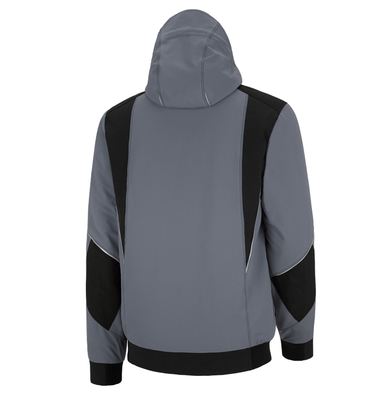 Truhlář / Stolař: Zimní funkční bunda e.s.dynashield + cement/černá 3