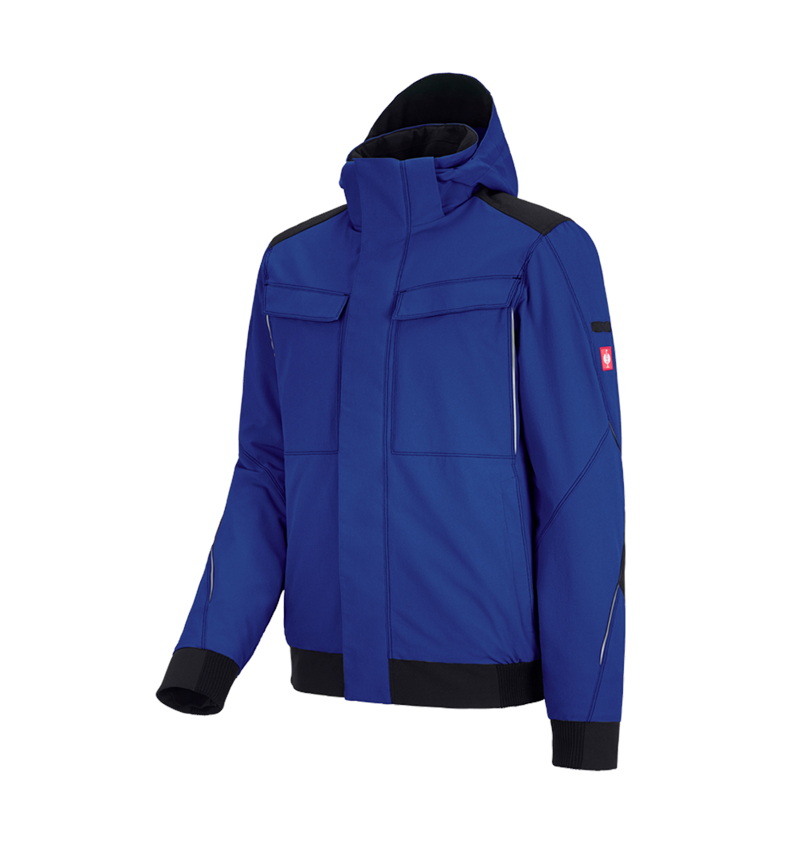 Truhlář / Stolař: Zimní funkční bunda e.s.dynashield + modrá chrpa/černá 2