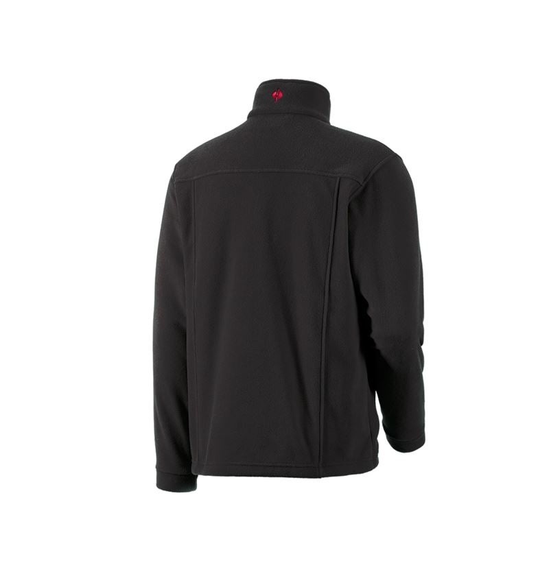 Pracovní bundy: Fleecová bunda e.s.classic + černá 3