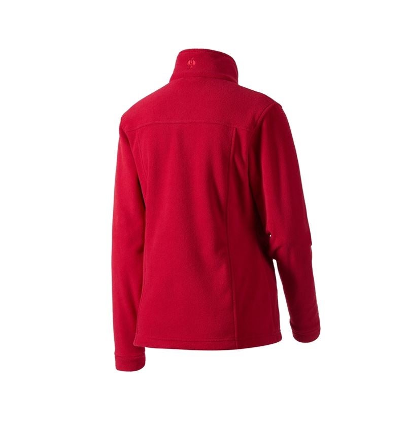 Chlad: Dámská Fleecová bunda e.s.classic + červená 1