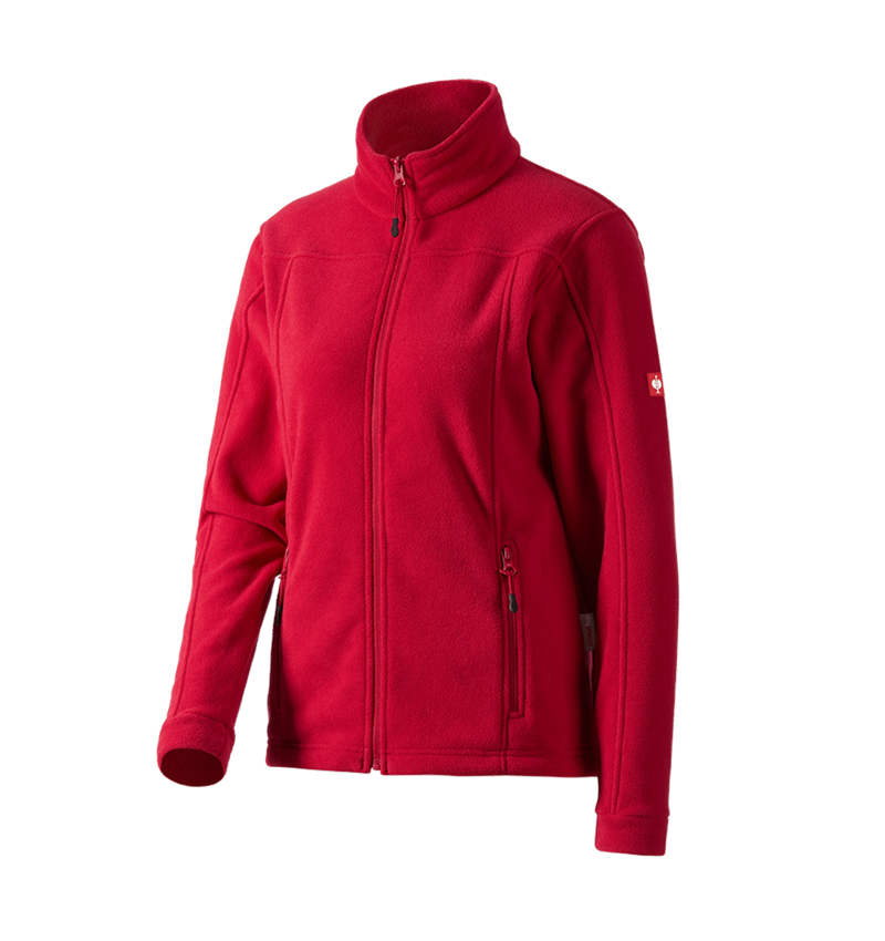 Chlad: Dámská Fleecová bunda e.s.classic + červená