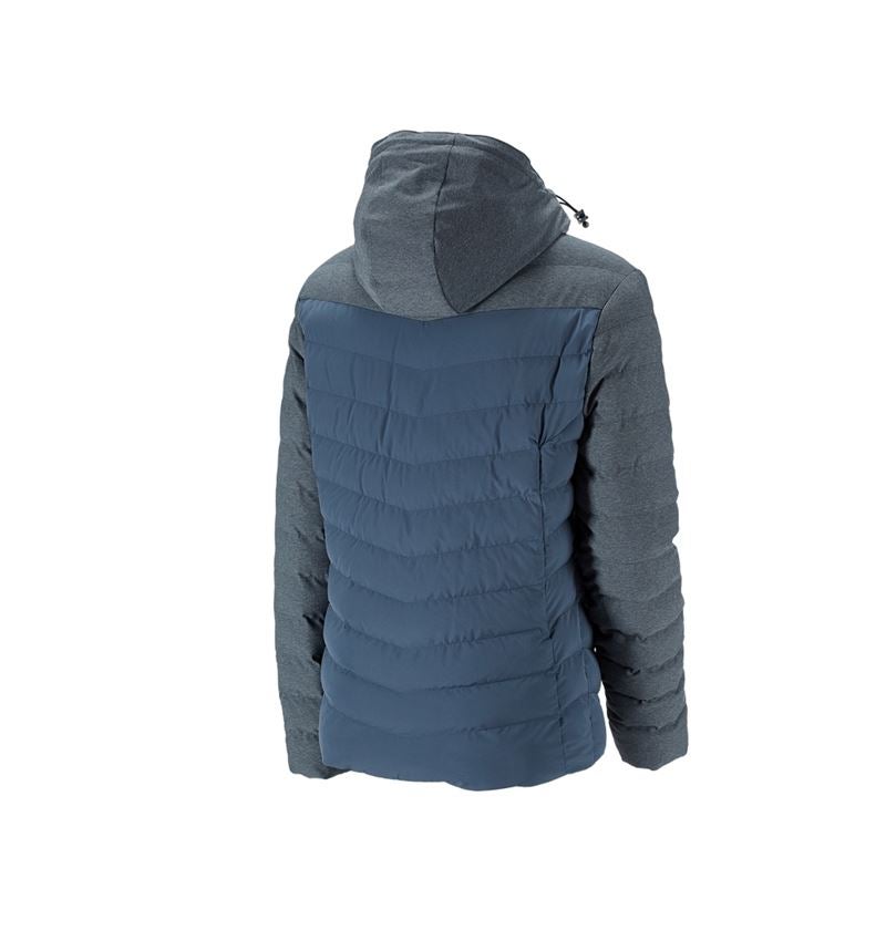 Instalatéři: Zimní bunda e.s.motion ten + břidlicová modrá 3
