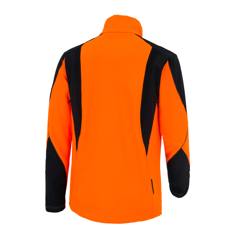 Pracovní bundy: Lesnická bunda e.s.vision + výstražná oranžová/černá 3
