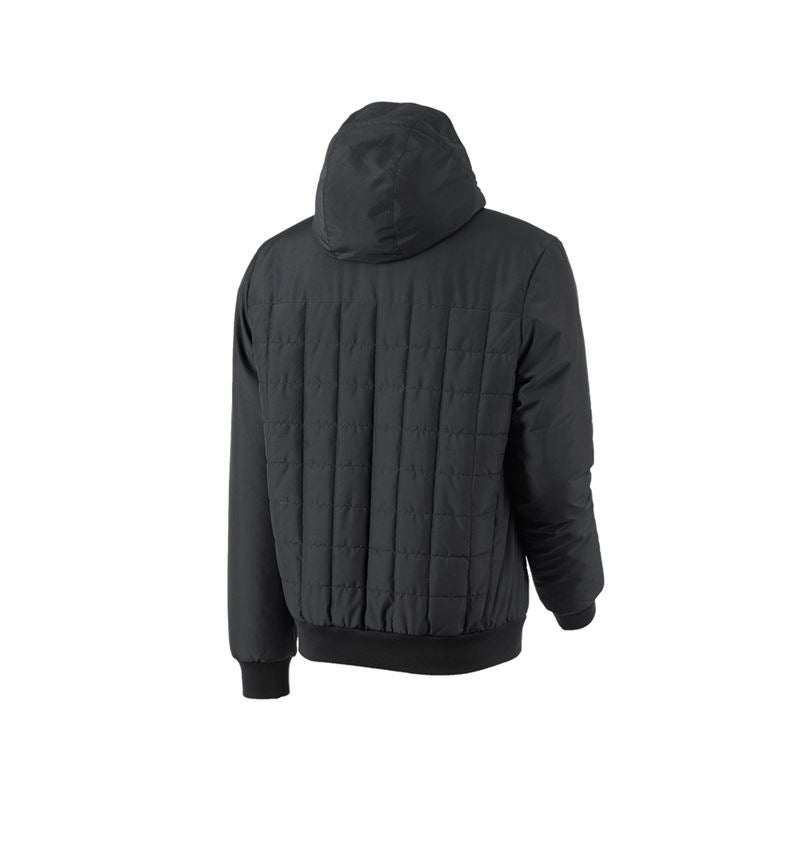 Oděvy: Pilotní bunda s kapucí e.s.concrete + černá 3