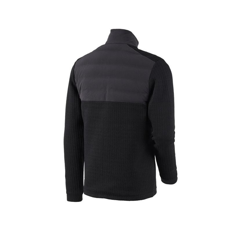 Oděvy: Úpletová bunda hybrid e.s.trail + černá 3