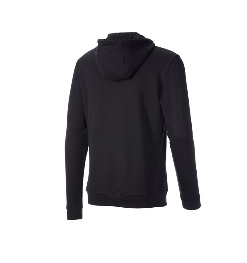 Trička, svetry & košile: Mikina s kapucí e.s.iconic works + černá 5