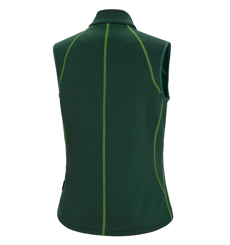 Pracovní vesty: Vesta thermo stretch e.s.motion 2020,  dámská + zelená/mořská zelená 3