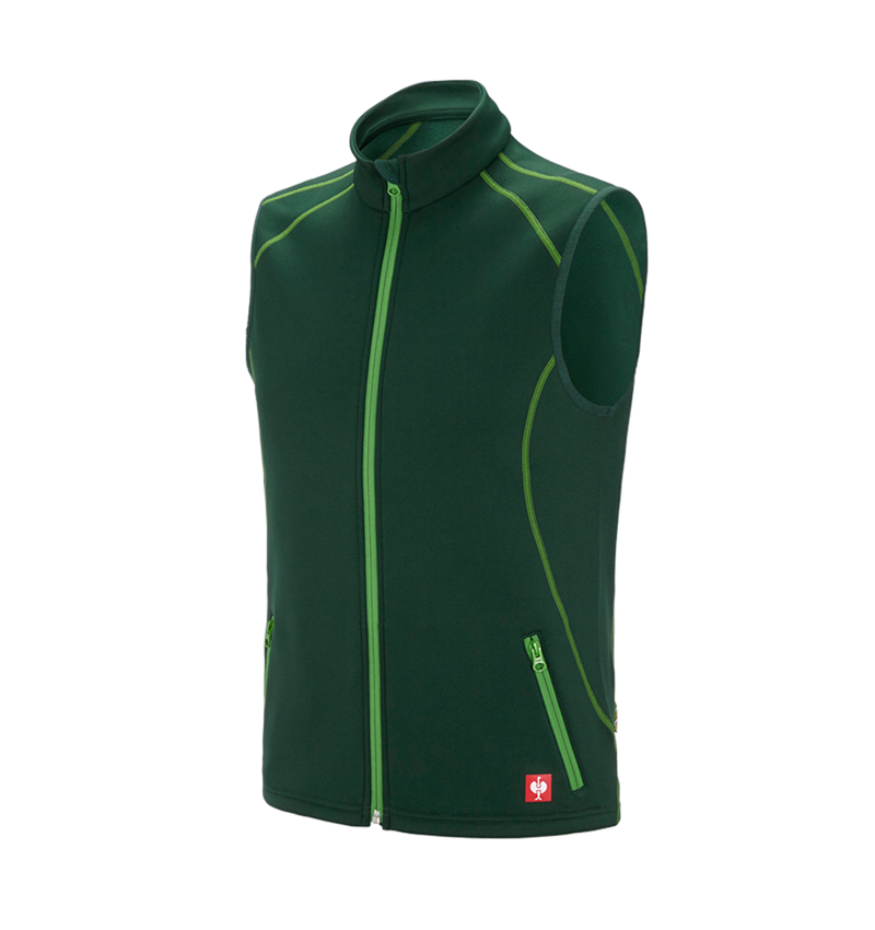 Pracovní vesty: Funkční vesta thermo stretch e.s.motion 2020 + zelená/mořská zelená 2
