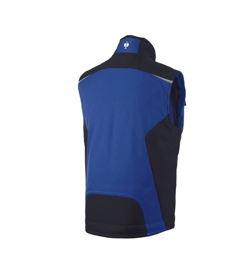 Truhlář / Stolař: Softshellová vesta e.s.motion + modrá chrpa/černá 3