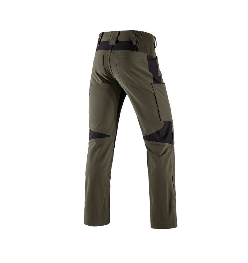 Pracovní kalhoty: Cargo kalhoty e.s.vision stretch, pánské + mech/černá 3