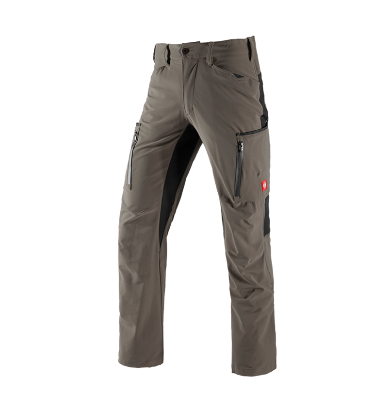 Pracovní kalhoty: Cargo kalhoty e.s.vision stretch, pánské + kámen/černá 2