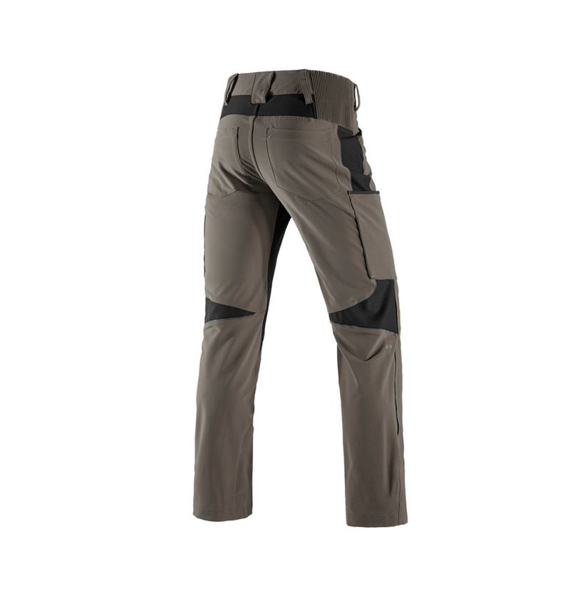 Pracovní kalhoty: Cargo kalhoty e.s.vision stretch, pánské + kámen/černá 3