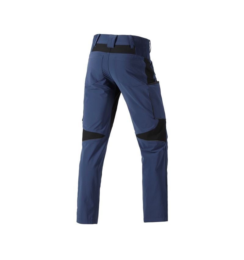 Pracovní kalhoty: Cargo kalhoty e.s.vision stretch, pánské + hlubinněmodrá 3