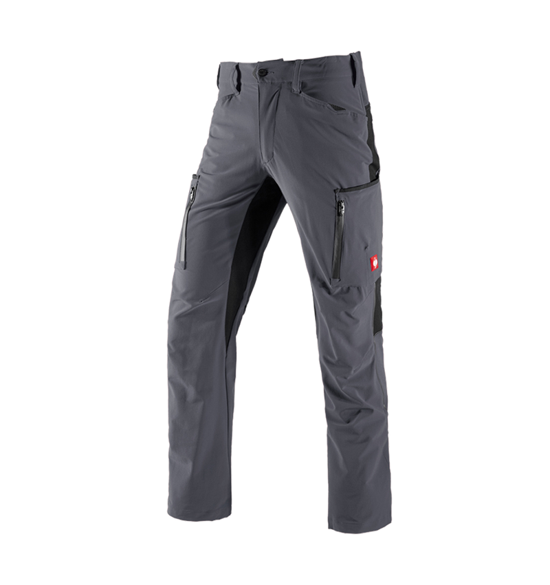 Pracovní kalhoty: Cargo kalhoty e.s.vision stretch, pánské + šedá/černá 2