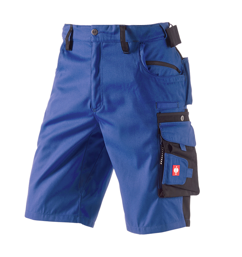 Pracovní kalhoty: Šortky e.s.motion + modrá chrpa/černá 2