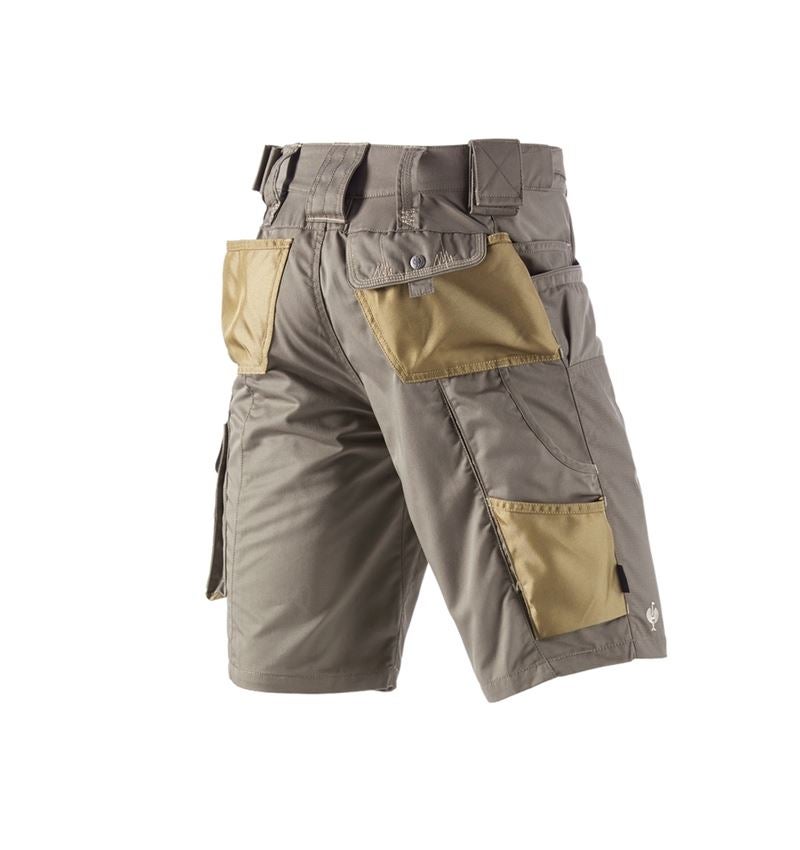 Pracovní kalhoty: Šortky e.s.motion léto + kámen/khaki/písková 5