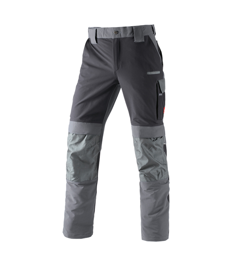 Pracovní kalhoty: Funkční kalhoty e.s.dynashield + cement/grafit 1