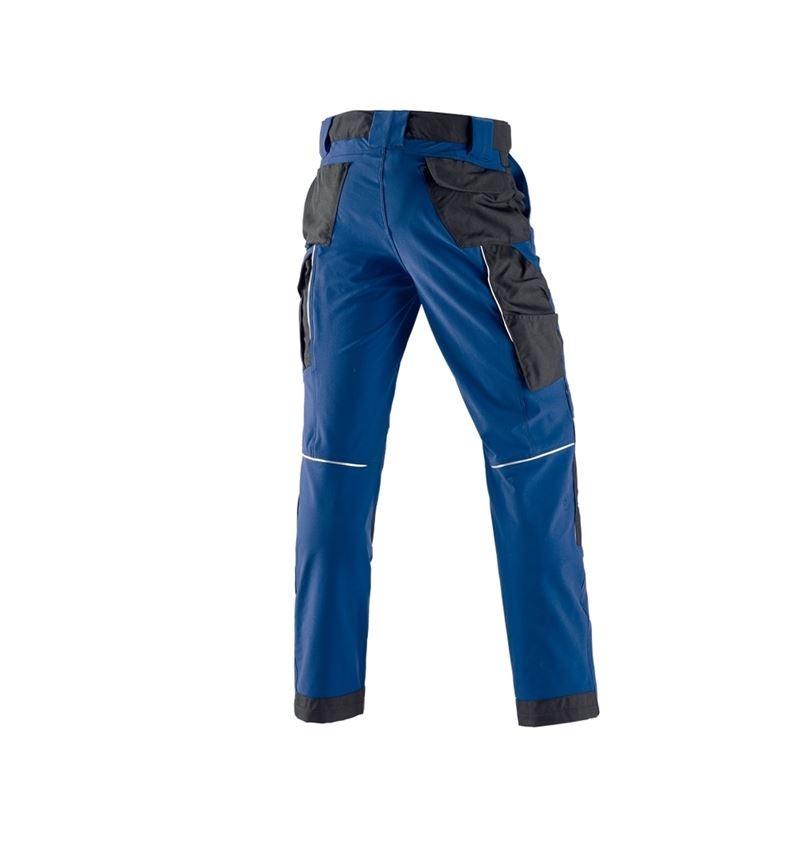 Truhlář / Stolař: Funkční kalhoty e.s.dynashield + modrá chrpa/černá 3