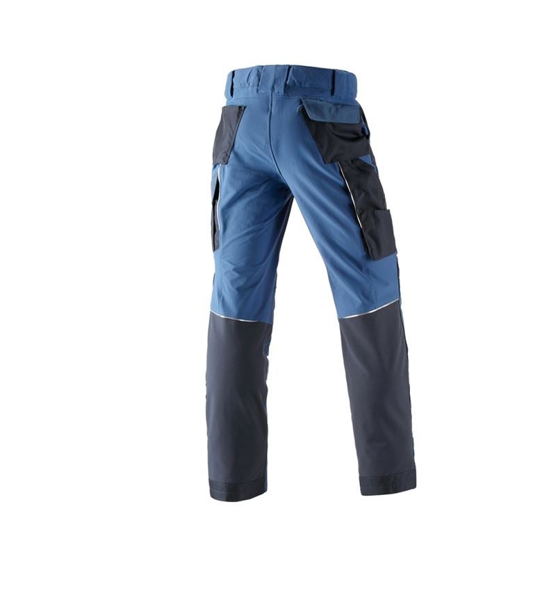 Instalatéři: Funkční kalhoty e.s.dynashield + kobalt/pacifik 3