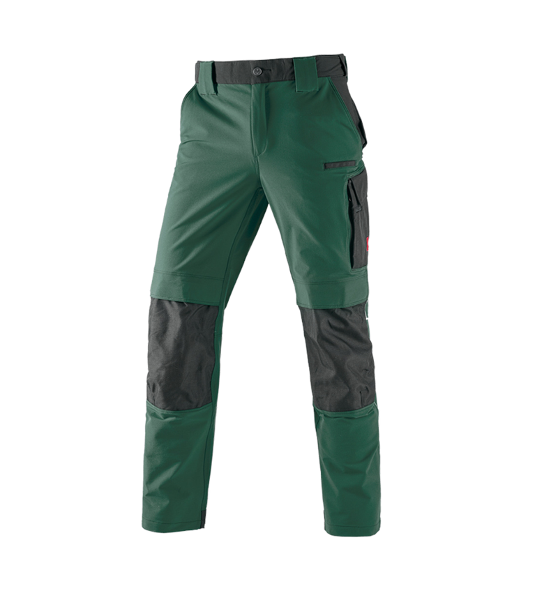 Pracovní kalhoty: Funkční kalhoty e.s.dynashield + zelená/černá 2