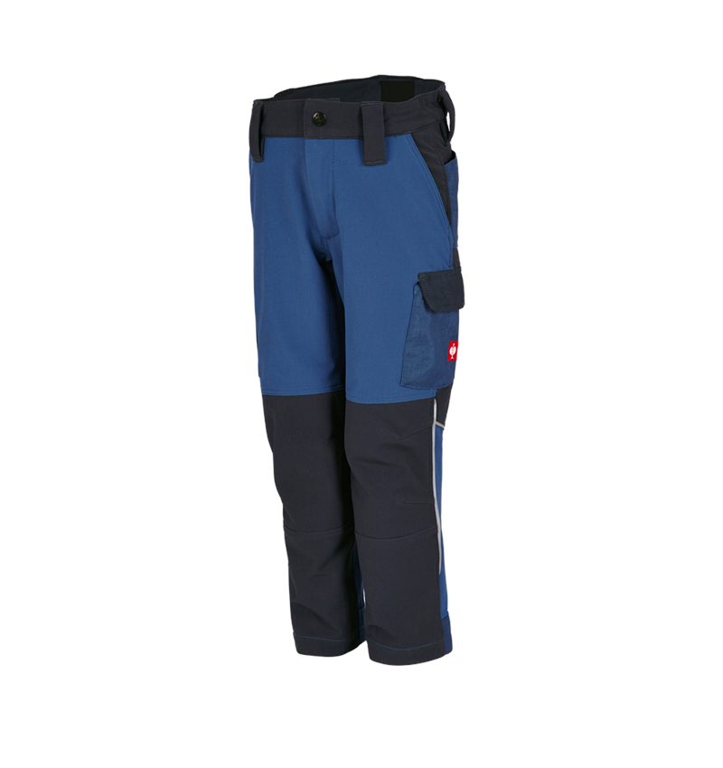 Kalhoty: Funkční cargo kalhoty e.s.dynashield, dětské + kobalt/pacifik 2
