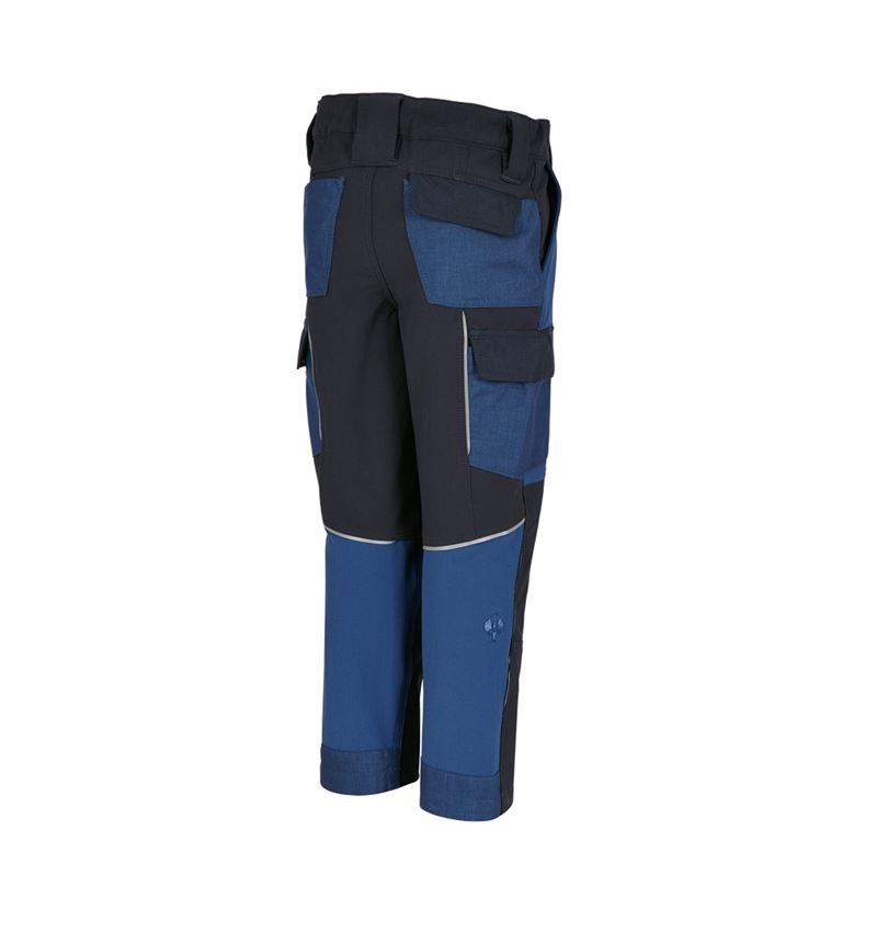 Kalhoty: Funkční cargo kalhoty e.s.dynashield, dětské + kobalt/pacifik 3