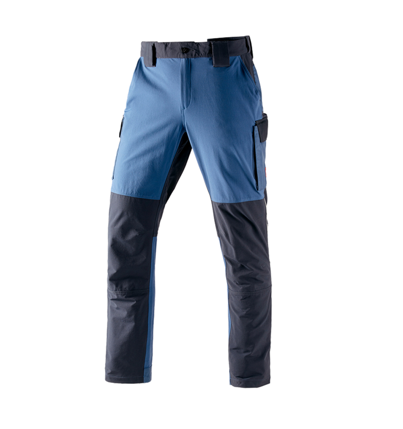 Pracovní kalhoty: Funkční cargo kalhoty e.s.dynashield + kobalt/pacifik 1