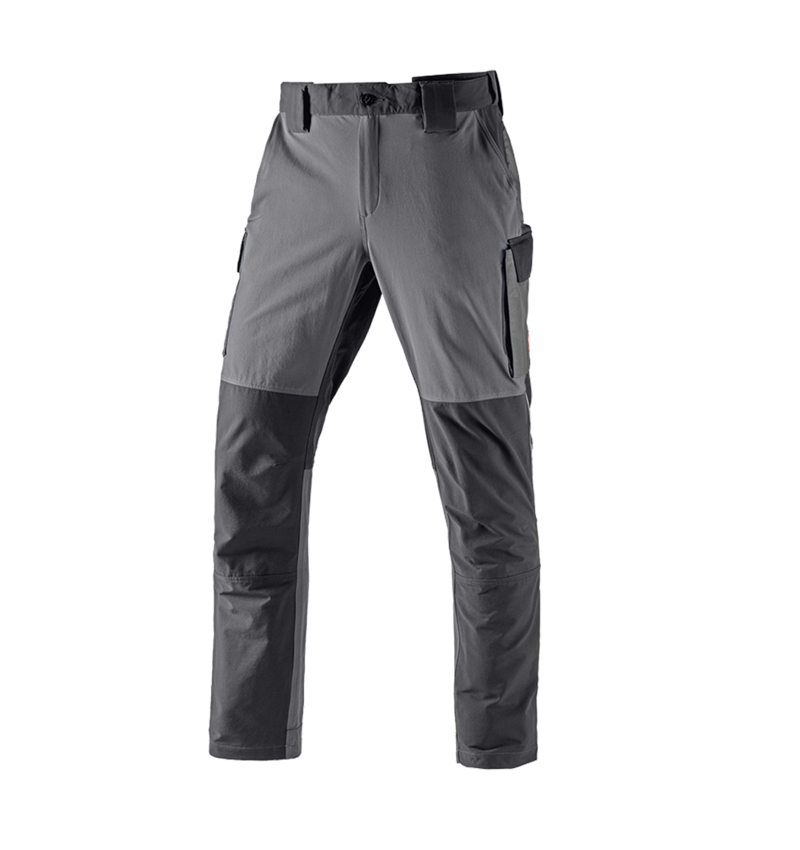 Pracovní kalhoty: Funkční cargo kalhoty e.s.dynashield + cement/grafit 2