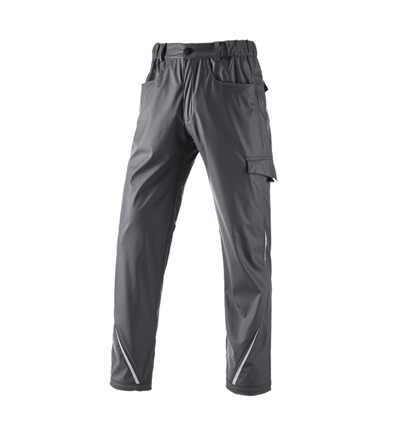 Pracovní kalhoty: Kalhoty do deště e.s.motion 2020 superflex + antracit/platinová 2