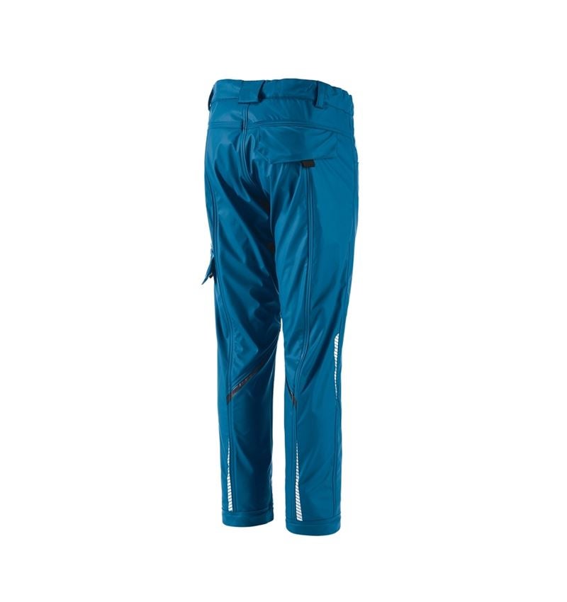 Kalhoty: Kalhoty do deště e.s.motion 2020 superflex, dětské + atol/tmavomodrá 2