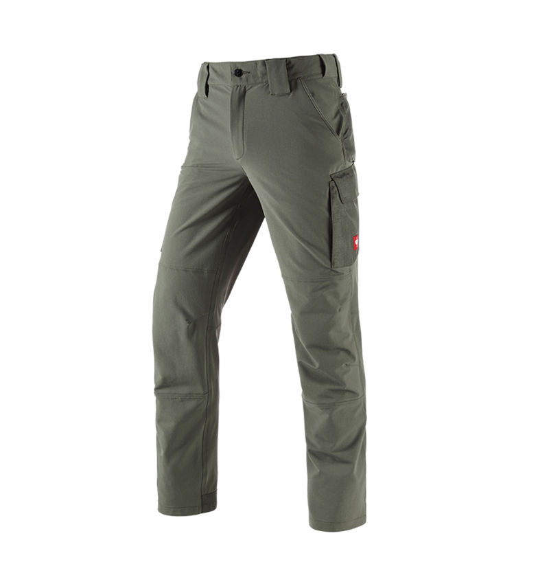 Pracovní kalhoty: Funkční cargo kalhoty e.s.dynashield solid + tymián 2
