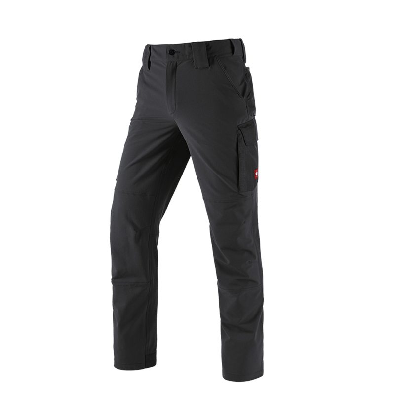 Pracovní kalhoty: Funkční cargo kalhoty e.s.dynashield solid + černá 2