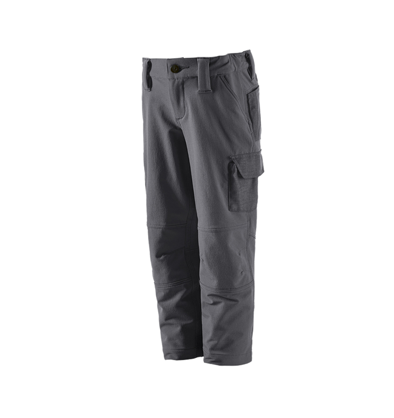 Kalhoty: Funkční cargo kalhoty e.s.dynashield solid, dětská + antracit 2